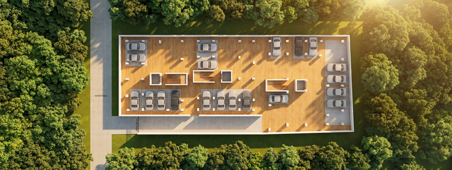 Car parking block overview